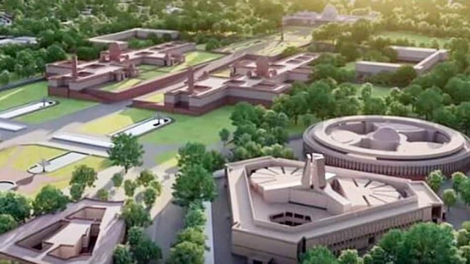 The estimated cost of construction and maintenance of these three buildings had been revised to around Rs 3,254 crore from Rs 3,408 crore The estimated cost of construction and maintenance of these three buildings had been revised to around Rs 3,254 crore from Rs 3,408 crore