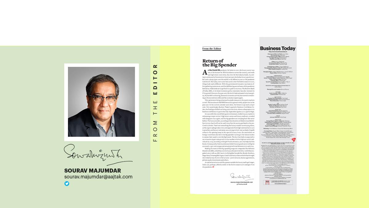 Sourav Majumdar, Editor, Business Today Sourav Majumdar, Editor, Business Today