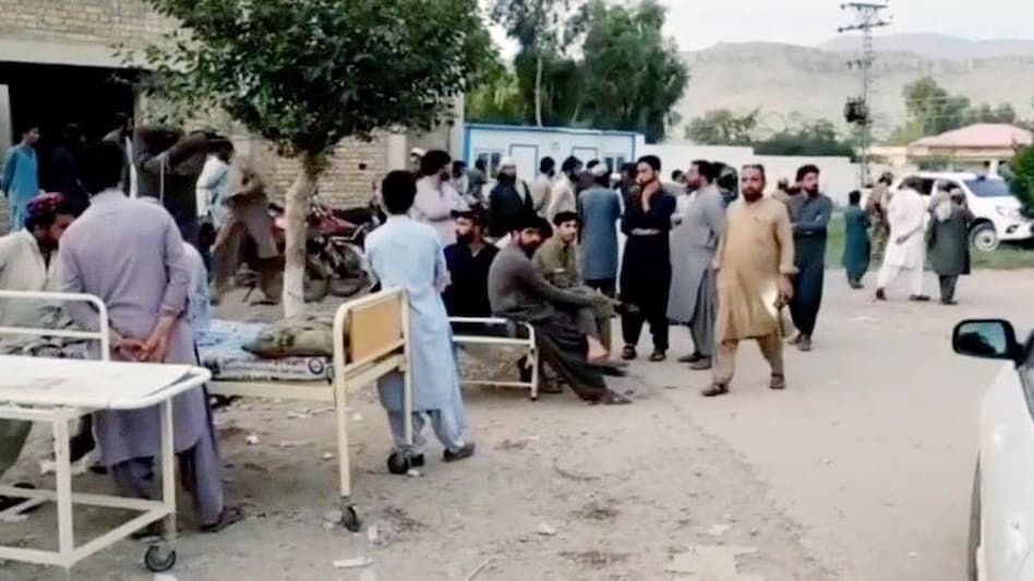 The quake was relatively shallow at 20 kms (12 miles) with an epicentre 102 km (62 miles) east of Quetta, said the U.S. Geological Survey (USGS). The quake was relatively shallow at 20 kms (12 miles) with an epicentre 102 km (62 miles) east of Quetta, said the U.S. Geological Survey (USGS).