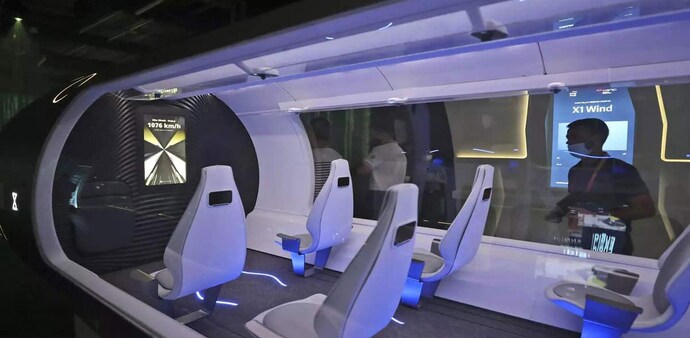 Hyperloop is described as a sealed tube or system of tubes with low air pressure through which a pod may travel substantially free of air resistance or friction. Hyperloop is described as a sealed tube or system of tubes with low air pressure through which a pod may travel substantially free of air resistance or friction.