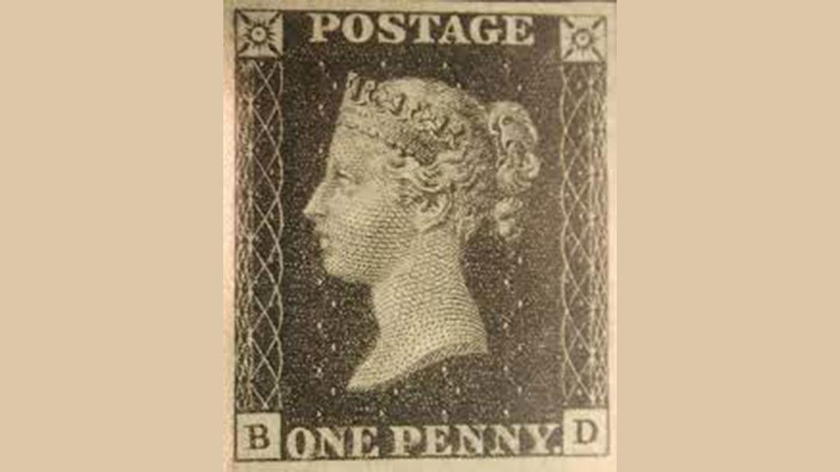 World’s first postage stamp heads for auction at $8 million World’s first postage stamp heads for auction at $8 million