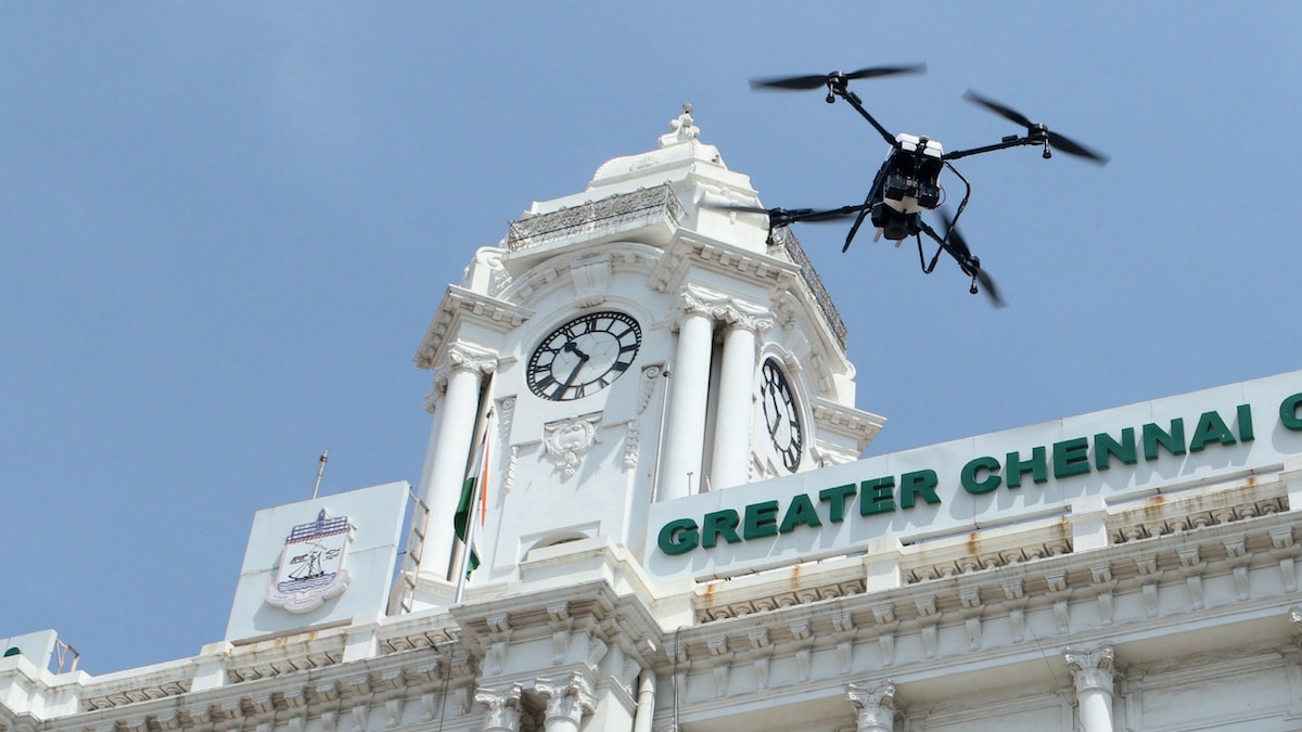 During the pandemic, over 160 pilot drones were deployed by the Drone Federation of India across 10 states between March and August 2020. -- Photograph by Jaison G During the pandemic, over 160 pilot drones were deployed by the Drone Federation of India across 10 states between March and August 2020. -- Photograph by Jaison G
