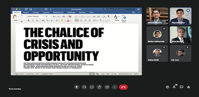 The Chalice of Crisis and Opportunity The Chalice of Crisis and Opportunity
