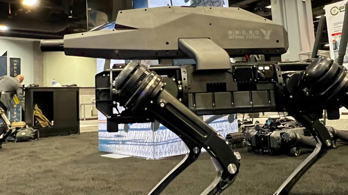 Smart robots with big guns are closer than you think Smart robots with big guns are closer than you think