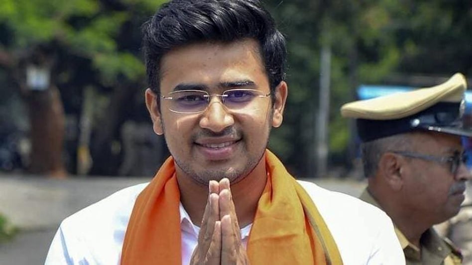 BJP Yuva Morcha president Tejasvi Surya BJP Yuva Morcha president Tejasvi Surya