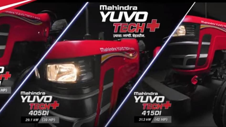 Mahindra had given a headsup for the Mahindra Yuvo Tech plus earlier this week as well. Mahindra had given a headsup for the Mahindra Yuvo Tech plus earlier this week as well.