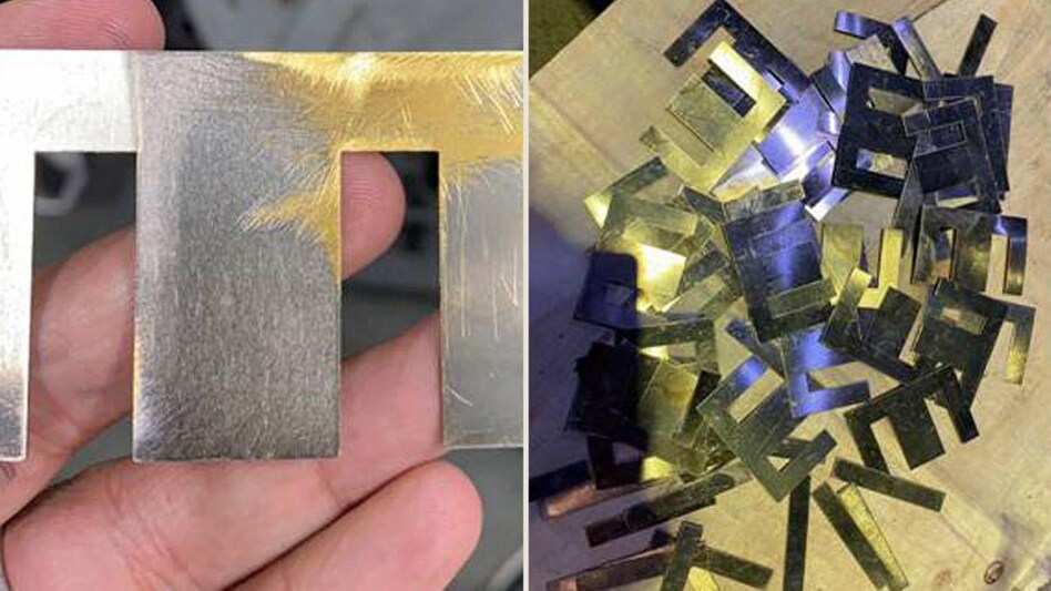 The recovered gold, weighing 85.535 kg, is valued at around Rs 42 crore. The recovered gold, weighing 85.535 kg, is valued at around Rs 42 crore.