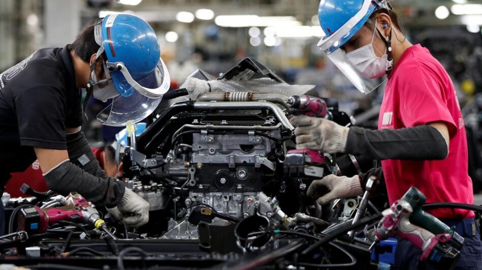 IIP growth fell to 3.1 per cent in September, compared to 12 per cent in August on a YoY basis. Photo: Reuters IIP growth fell to 3.1 per cent in September, compared to 12 per cent in August on a YoY basis. Photo: Reuters