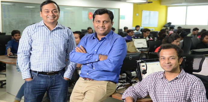 (From left to right) Amit Kumar Agarwal (CEO), Akhil Gupta (CTO), and Saurabh Garg (CBO). (From left to right) Amit Kumar Agarwal (CEO), Akhil Gupta (CTO), and Saurabh Garg (CBO).