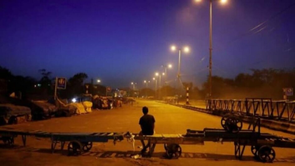 The curfew, imposed earlier in the day, will remain in force for four days The curfew, imposed earlier in the day, will remain in force for four days