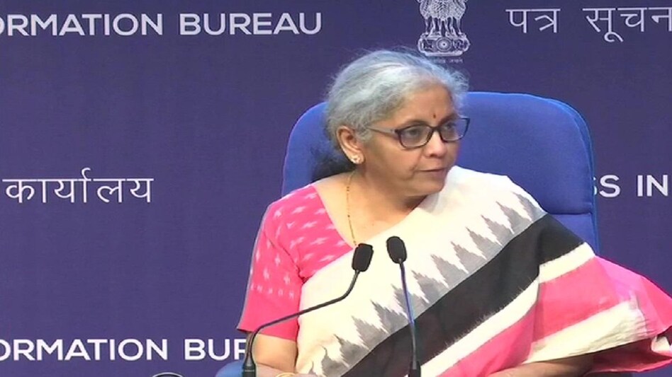 Finance Minister Nirmala Sitharaman Finance Minister Nirmala Sitharaman