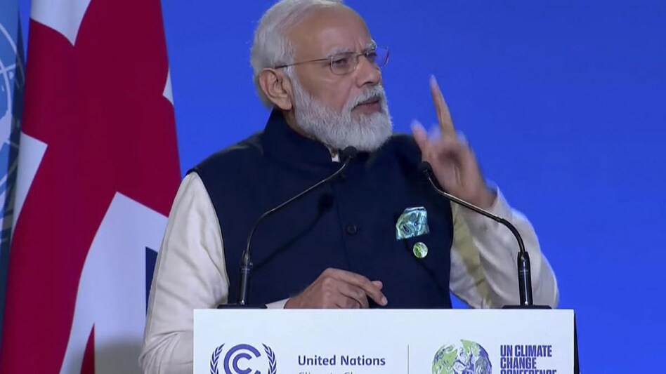 PM Modi at COP26 Summit PM Modi at COP26 Summit