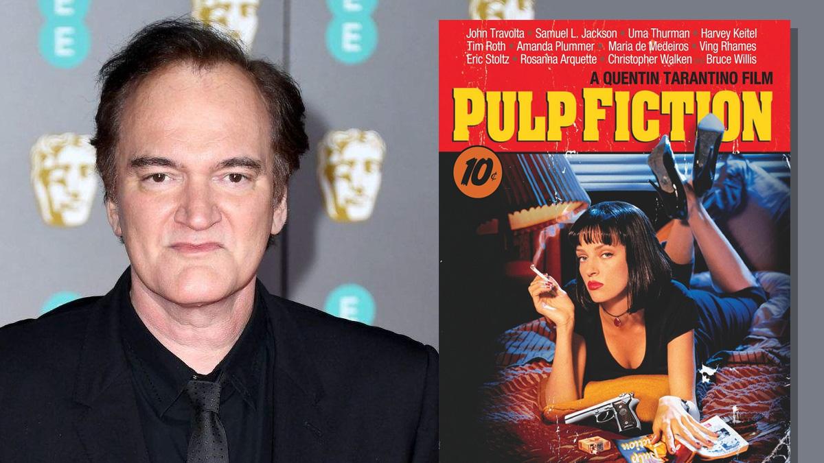 American filmmaker Quentin Tarantino directed the 1994 film Pulp Fiction that starred actors like John Travolta, Uma Thurman and Samuel L Jackson in pivotal roles American filmmaker Quentin Tarantino directed the 1994 film Pulp Fiction that starred actors like John Travolta, Uma Thurman and Samuel L Jackson in pivotal roles