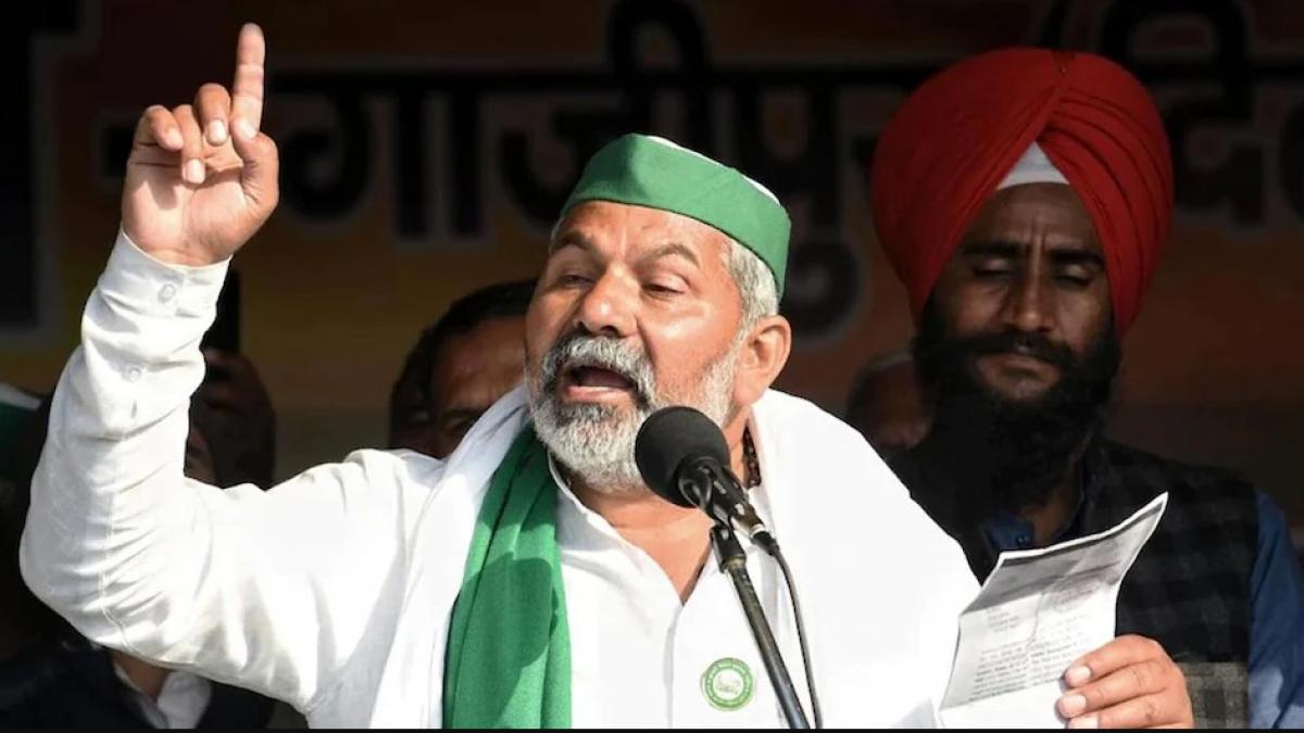 BKU leader Rakesh Tikait BKU leader Rakesh Tikait