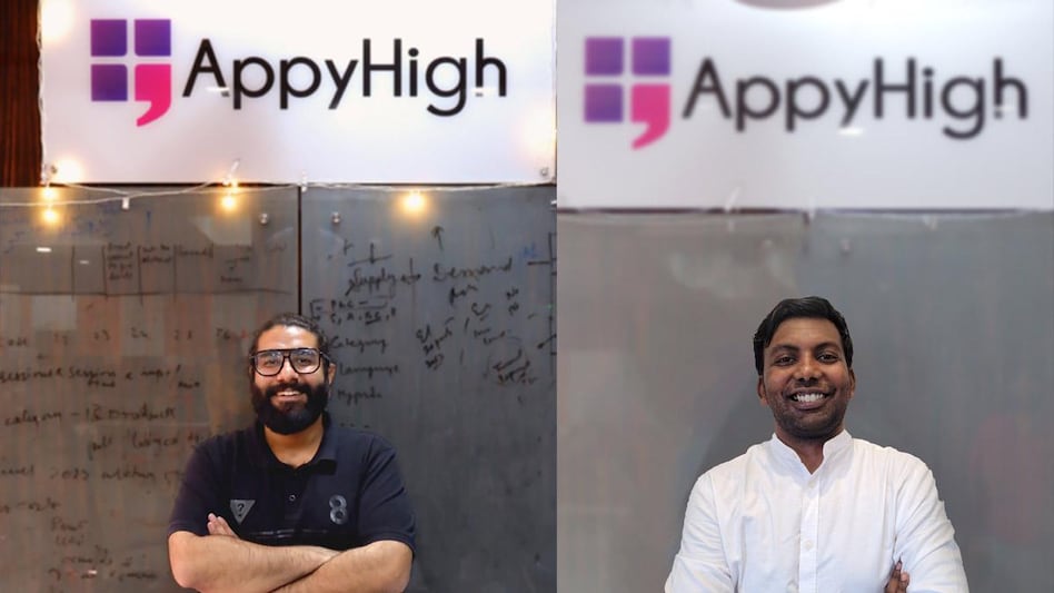 (L-R) Venus Dhuria and Aneesh Rayancha, Co-founders, AppyHigh (L-R) Venus Dhuria and Aneesh Rayancha, Co-founders, AppyHigh