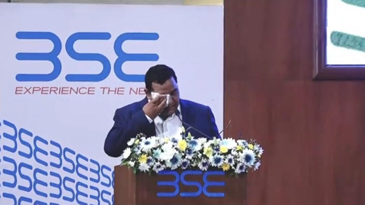 Paytm founder and CEO Vijay Shekhar Sharma got emotional while talking about Paytm’s listing on the BSE Paytm founder and CEO Vijay Shekhar Sharma got emotional while talking about Paytm’s listing on the BSE