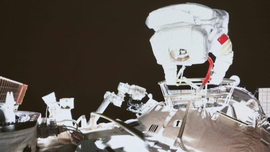 China had launched the Shenzhou-13 spaceship on October 16, sending three astronauts on a six-month mission to the under-construction space station which was expected to be ready by next year. China had launched the Shenzhou-13 spaceship on October 16, sending three astronauts on a six-month mission to the under-construction space station which was expected to be ready by next year.