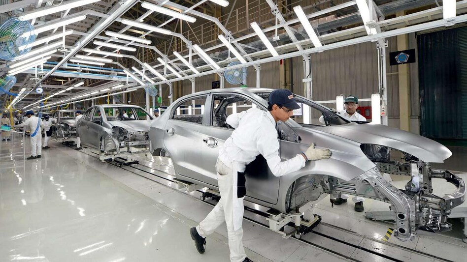 A Honda car manufacturing plant in Manesar -- Photograph by Rajwant Rawat A Honda car manufacturing plant in Manesar -- Photograph by Rajwant Rawat