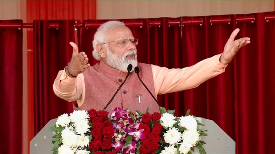 "These projects will help making this decade that of Uttarakhand,'' Modi said at the rally "These projects will help making this decade that of Uttarakhand,'' Modi said at the rally