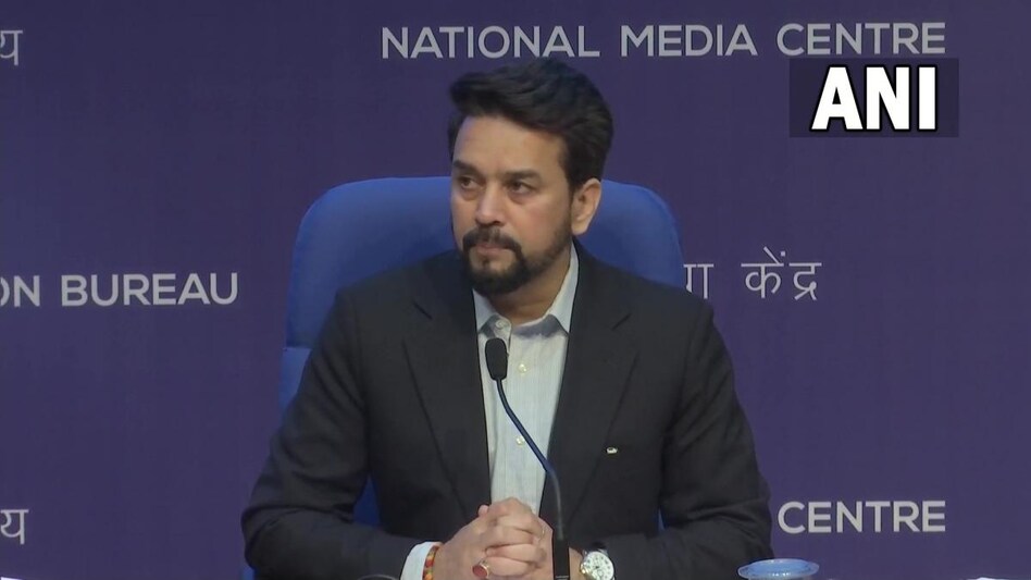 Union minister Anurag Thakur Union minister Anurag Thakur