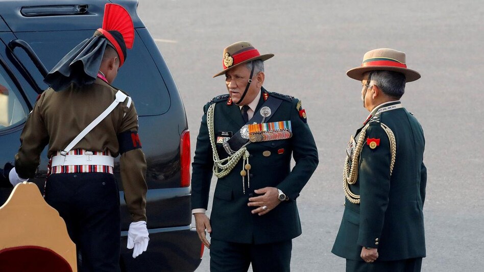 The copter carrying General Rawat and his entourage crashed in apparently foggy conditions, killing the 13 people on board, the IAF and other officials said. One person survived the crash and is being treated at a hospital. The copter carrying General Rawat and his entourage crashed in apparently foggy conditions, killing the 13 people on board, the IAF and other officials said. One person survived the crash and is being treated at a hospital.