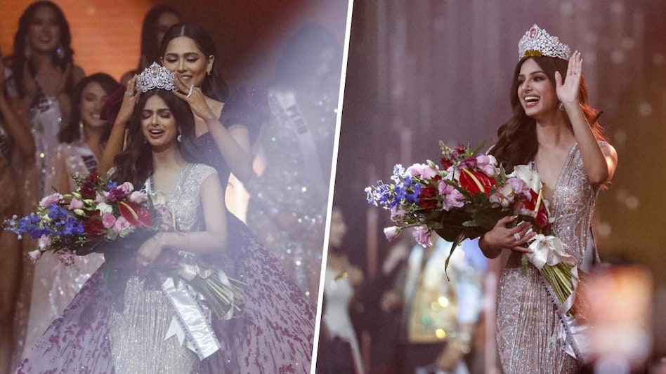 Harnaaz Kaur Sandhu becomes Miss Universe (Images: AP) Harnaaz Kaur Sandhu becomes Miss Universe (Images: AP)