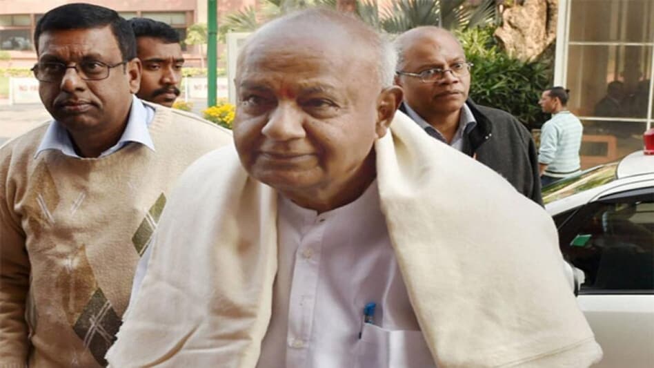 H D Deve Gowda said that the BJP came to power on its own following which he felt the urge to fulfil the promise he had made. H D Deve Gowda said that the BJP came to power on its own following which he felt the urge to fulfil the promise he had made.