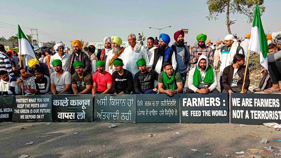 The farmers' protest had started at the three Delhi border points - Ghazipur, Singhu, and Tikri - on November 26. The farmers' protest had started at the three Delhi border points - Ghazipur, Singhu, and Tikri - on November 26.