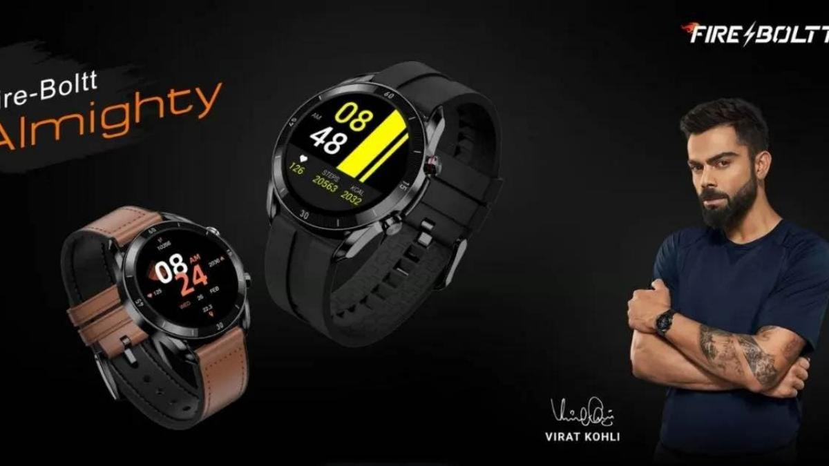 Fire-Boltt Almighty smartwatch with AMOLED display, Bluetooth calling launched at under Rs 5,000