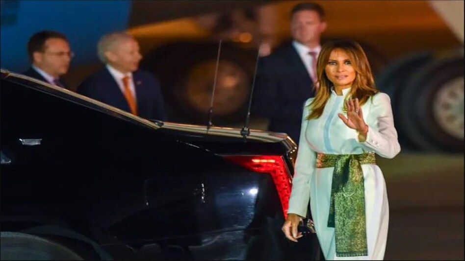 Former US first lady Melania Trump Former US first lady Melania Trump