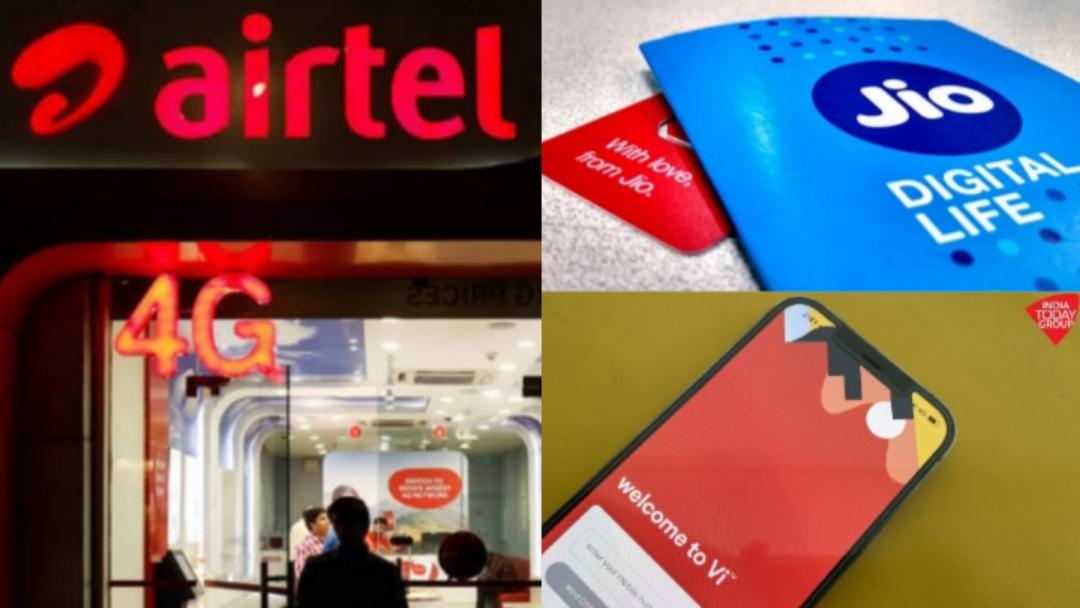 Airtel vs Jio vs Vi new annual prepaid plans with daily data and streaming benefits - Vimarsana News