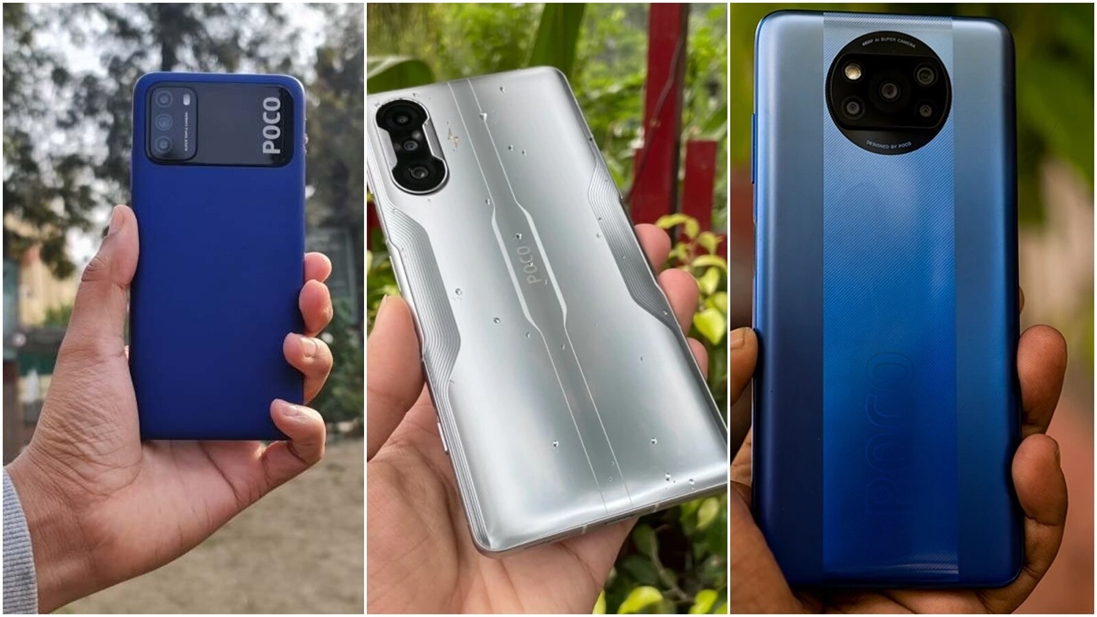 Poco in 2021: Three smartphones that we liked