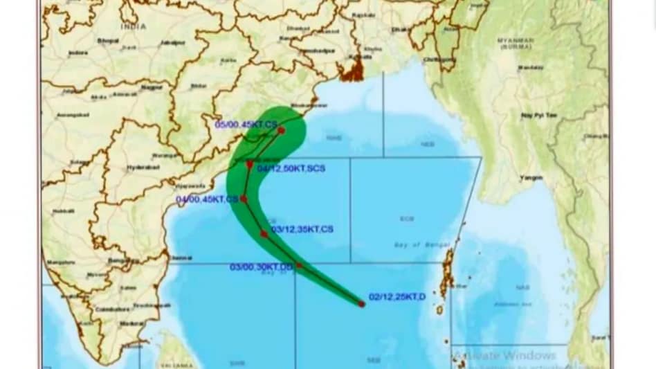 The cyclonic storm is likely to make landfall somewhere in Puri district of Odisha on Sunday The cyclonic storm is likely to make landfall somewhere in Puri district of Odisha on Sunday