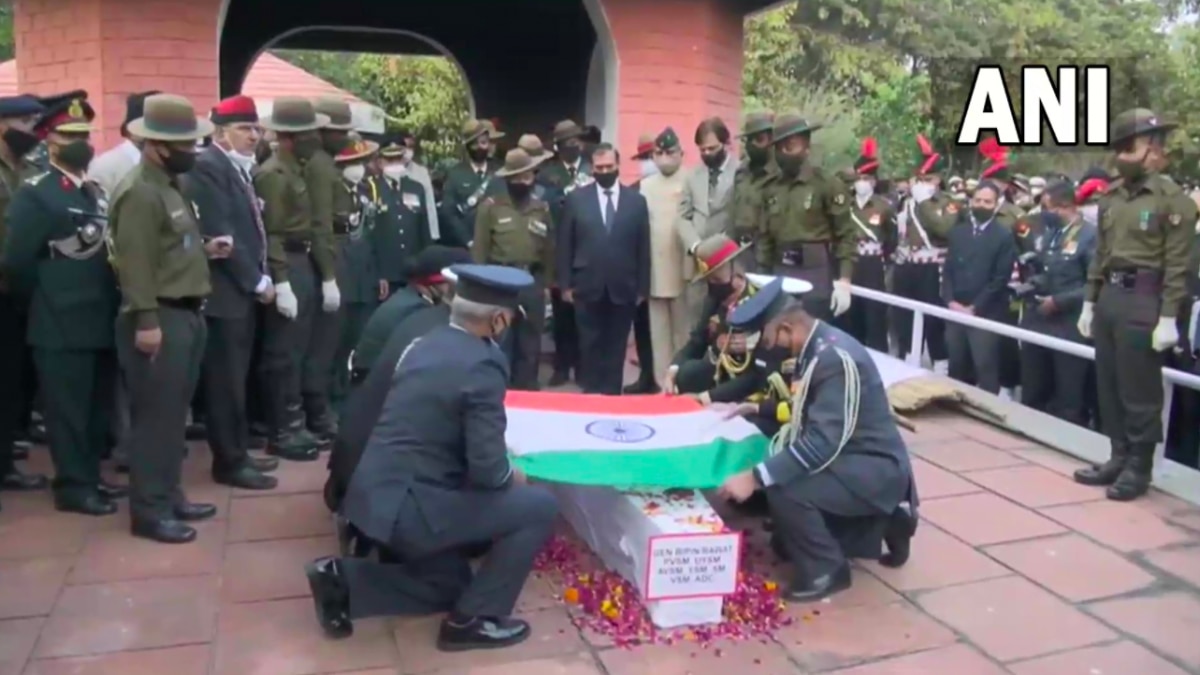 CDS General Rawat laid to final rest with full military honours - Vimarsana News
