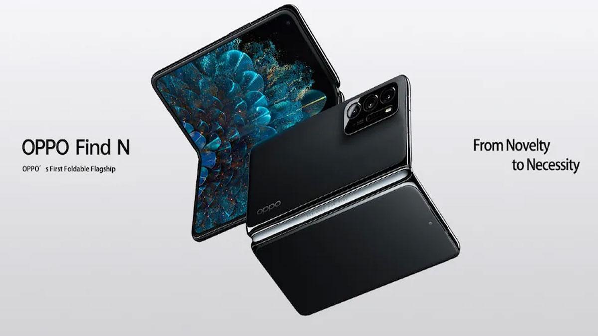 The Oppo Find N The Oppo Find N