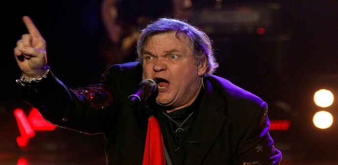 Meat Loaf performs during the German game show "Wetten Dass" in Friedrichshafen. (Photo: Reuters) Meat Loaf performs during the German game show "Wetten Dass" in Friedrichshafen. (Photo: Reuters)