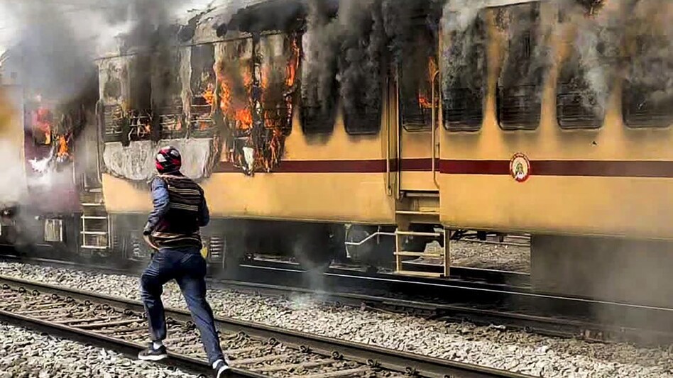 Thousands of students went on a rampage across the country over alleged irregularities in a recruitment exam by the public transporter Thousands of students went on a rampage across the country over alleged irregularities in a recruitment exam by the public transporter