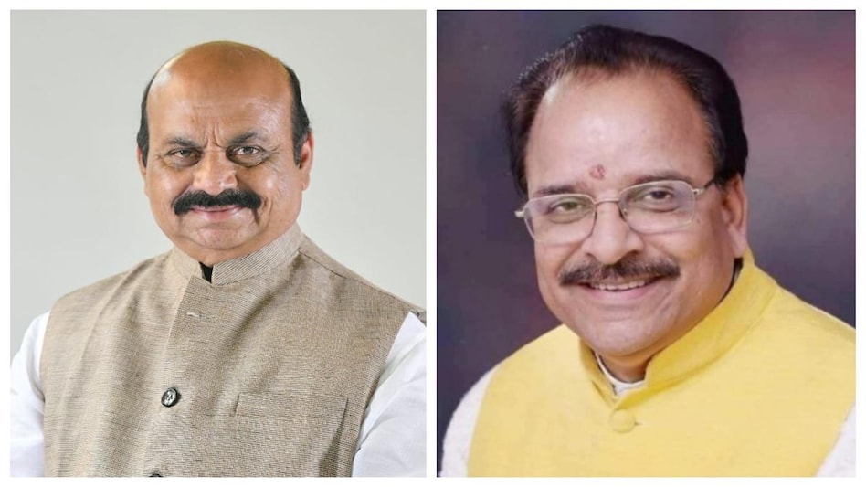 Karnataka Chief Minister Basavaraj S Bommai (left) and Union Minister of State for Defence and Tourism Ajay Bhatt (right) Karnataka Chief Minister Basavaraj S Bommai (left) and Union Minister of State for Defence and Tourism Ajay Bhatt (right)