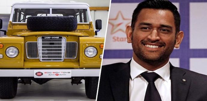 One of the big names to have participated in the auction was former Indian cricket team captain Mahendra Singh Dhoni who won a classic 1971 Land Rover Series 3 One of the big names to have participated in the auction was former Indian cricket team captain Mahendra Singh Dhoni who won a classic 1971 Land Rover Series 3