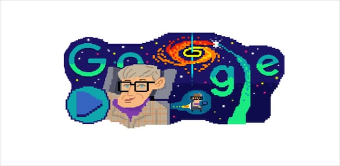 The voice of the physicist was artificially generated and used with the approval of the Hawking estate. The voice of the physicist was artificially generated and used with the approval of the Hawking estate.