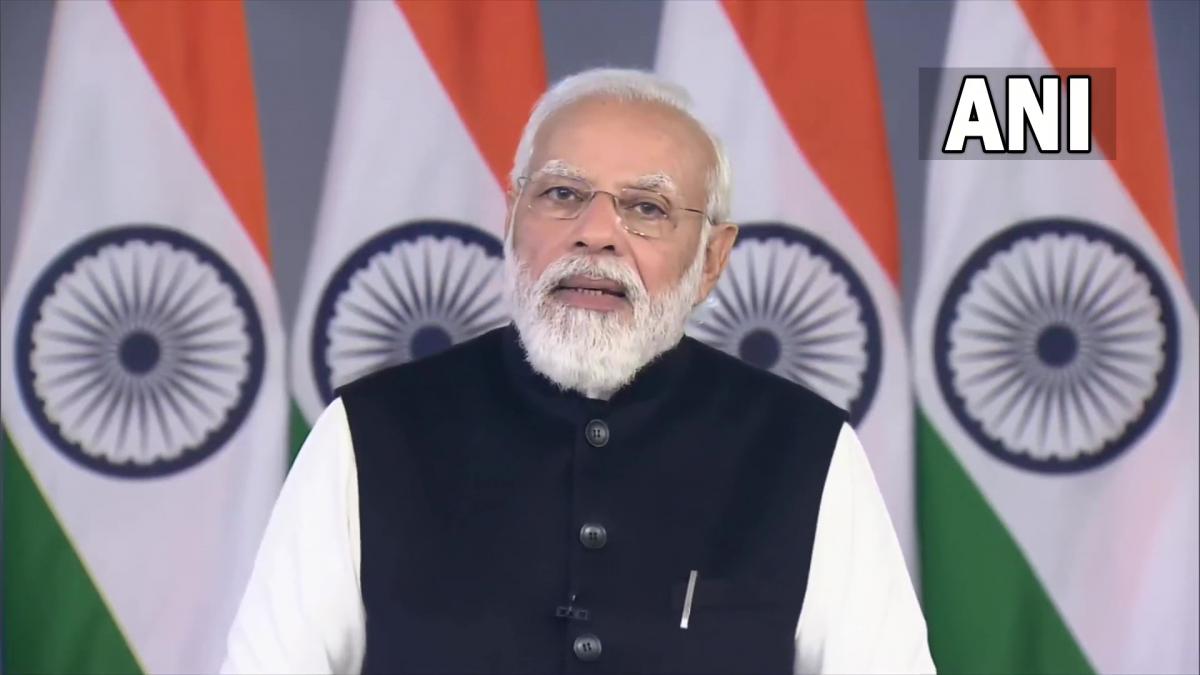 PM Modi at World Economic Forum's Davos Agenda. (Photo: ANI) PM Modi at World Economic Forum's Davos Agenda. (Photo: ANI)