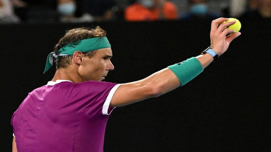 Nadal during Australian Open final (Reuters) Nadal during Australian Open final (Reuters)