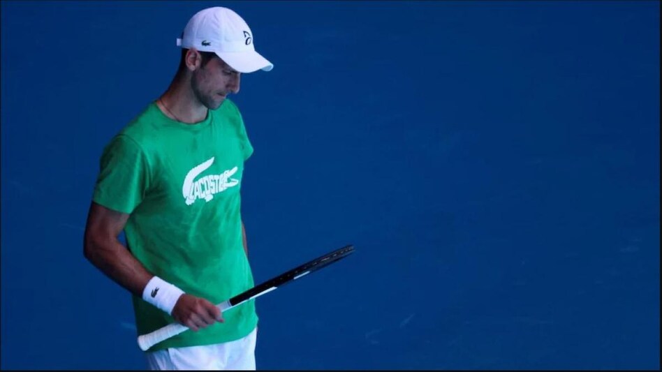 Over an hour after Djokovic’s flight arrived, he did not come out of baggage claim as many passengers from his plane already had picked up their bags on the carousel. Over an hour after Djokovic’s flight arrived, he did not come out of baggage claim as many passengers from his plane already had picked up their bags on the carousel.