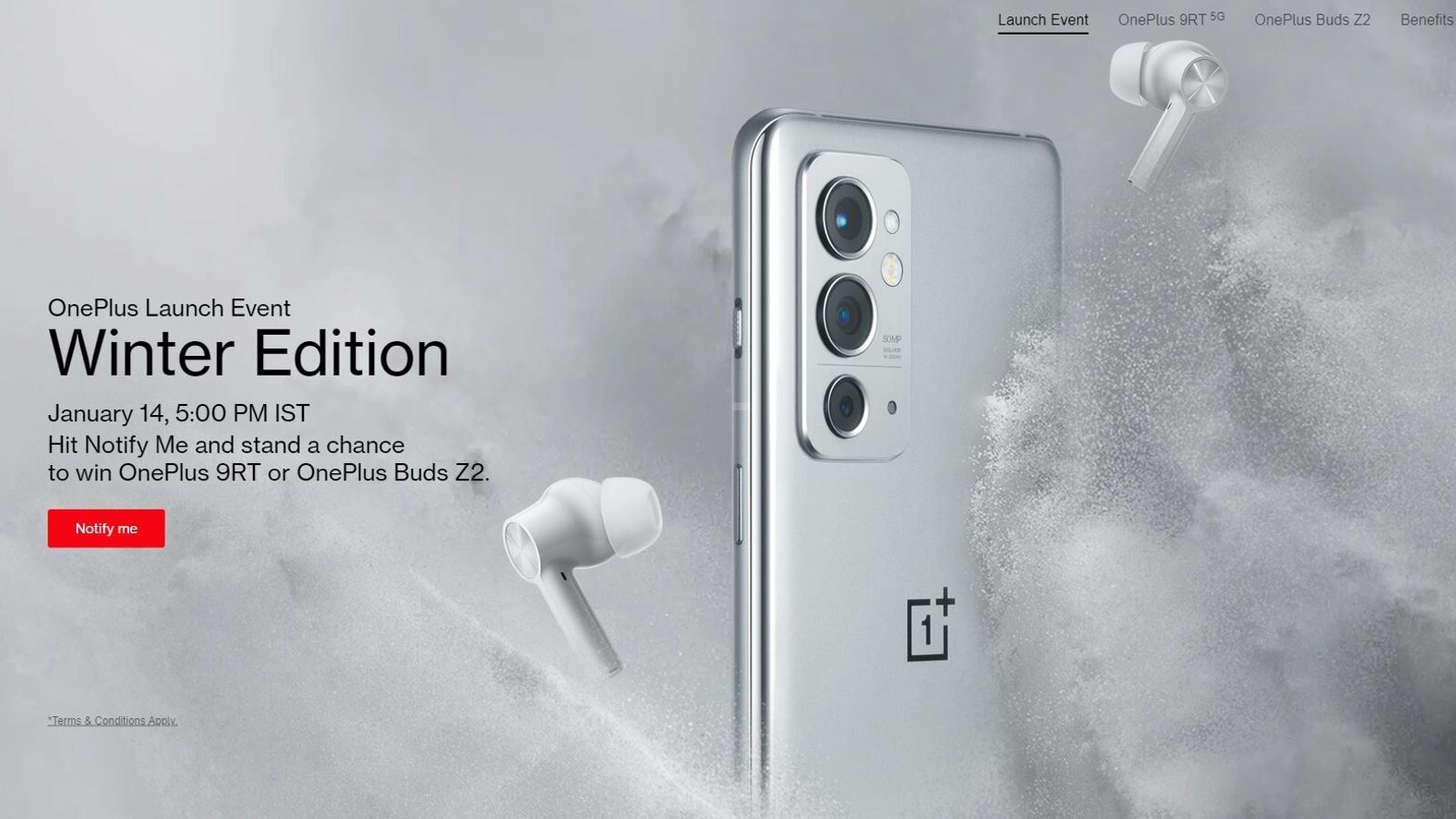 OnePlus 9RT, OnePlus Buds Z2 India launch set for January 14: What we know so far