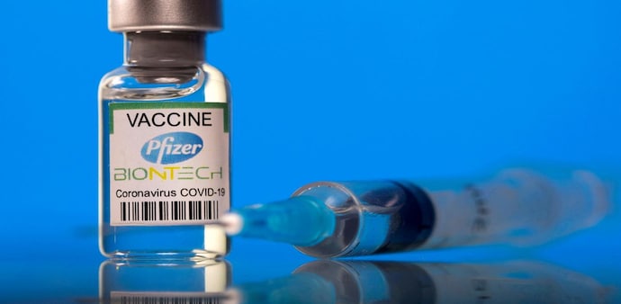 Pfizer said it is working to improve its existing vaccine formulation, developed jointly with Germany's BioNTech. Pfizer said it is working to improve its existing vaccine formulation, developed jointly with Germany's BioNTech.