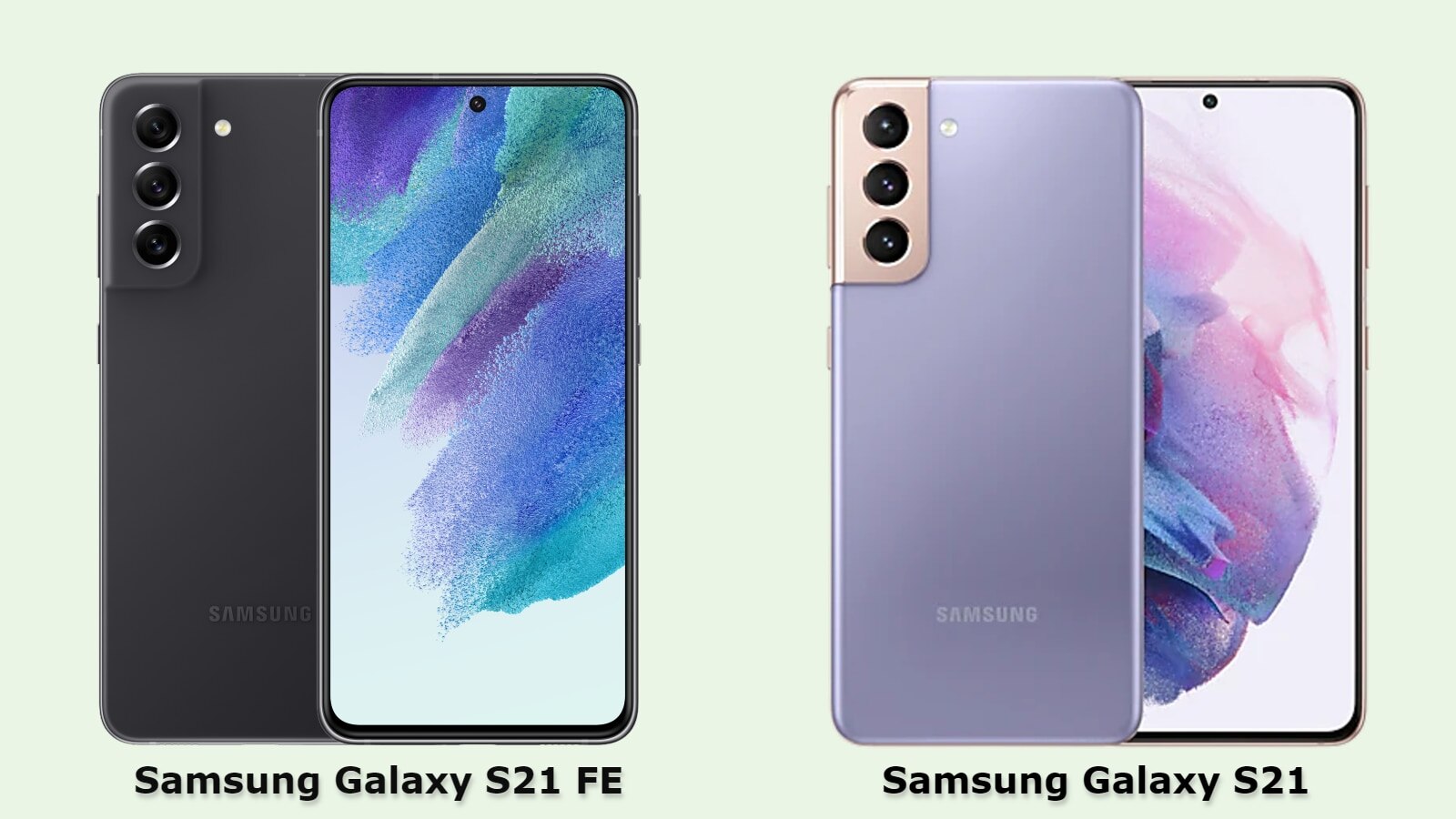 Galaxy S21 FE launched in India and here how it is different from the Galaxy S21