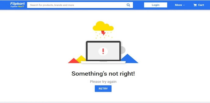 Users took to Twitter to vent their frustration on the non-functional Flipkart app and website Users took to Twitter to vent their frustration on the non-functional Flipkart app and website