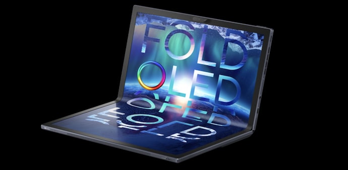 Asus unveils 17-inch foldable OLED laptop at CES 2022 Asus unveils 17-inch foldable OLED laptop at CES 2022