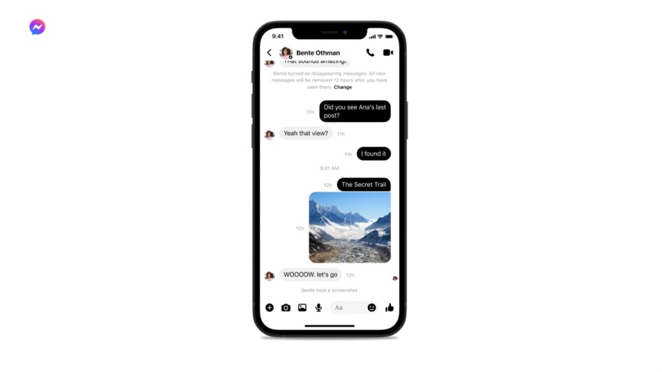 Facebook Messenger will send notification every time a screenshot of your message is taken Facebook Messenger will send notification every time a screenshot of your message is taken