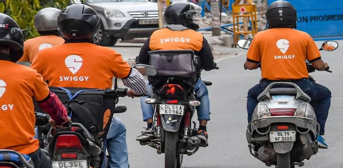 TVS Motor Company, Swiggy partner for food delivery on electric vehicles. TVS Motor Company, Swiggy partner for food delivery on electric vehicles.